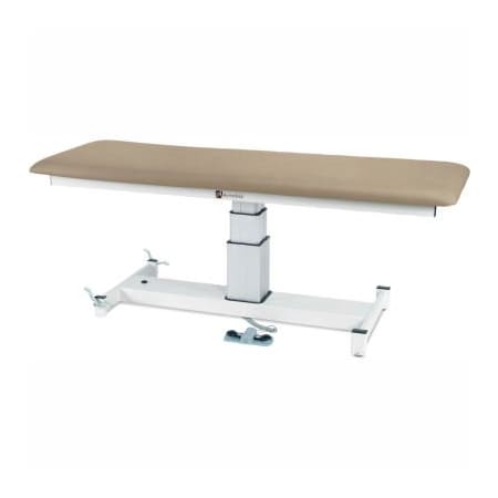 Fabrication Enterprises Electric Pedestal Hi-Low Treatment Table, 1-Section, 76"L x 27"W x 24" - 36"H 15-1536